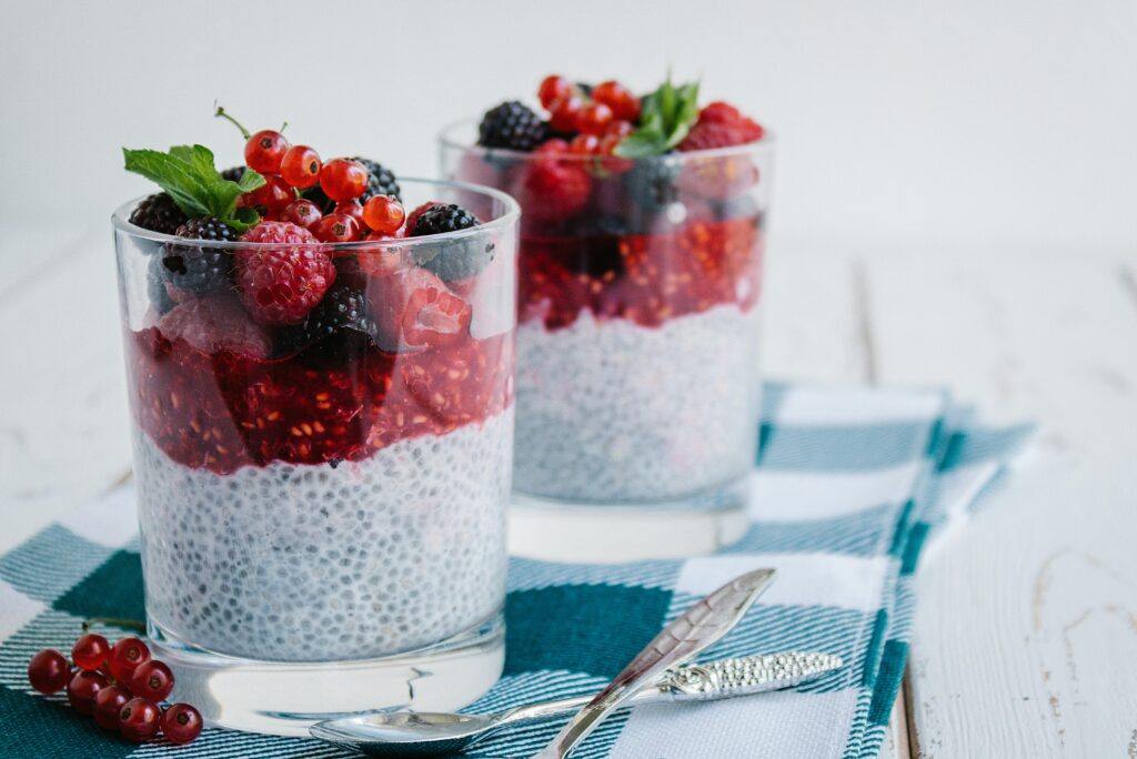 Berry Chia Seed Pudding Berry Chia Seed Pudding