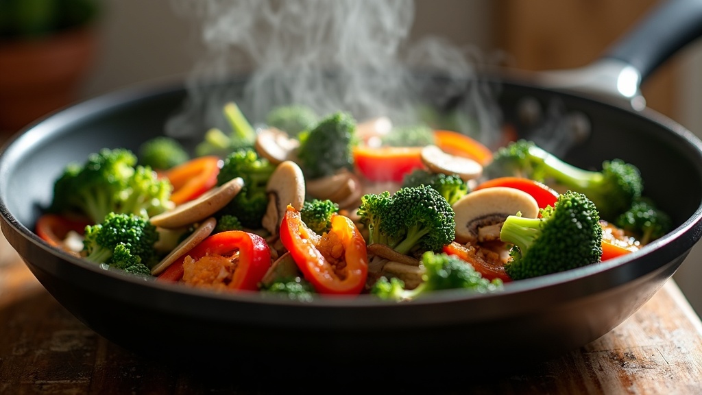 Sautéing Vegetables Without Oil (OilFree Vegetable Recipe)